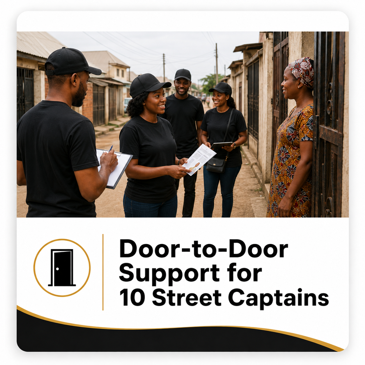 Door-to-Door Mobilisation