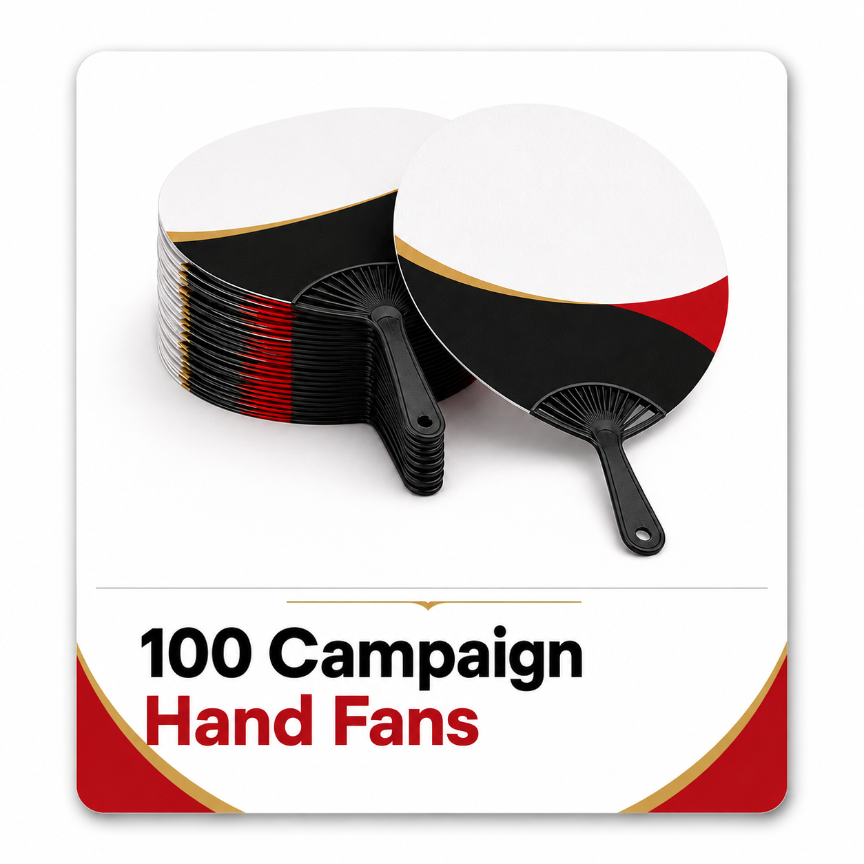 Campaign Hand Fans