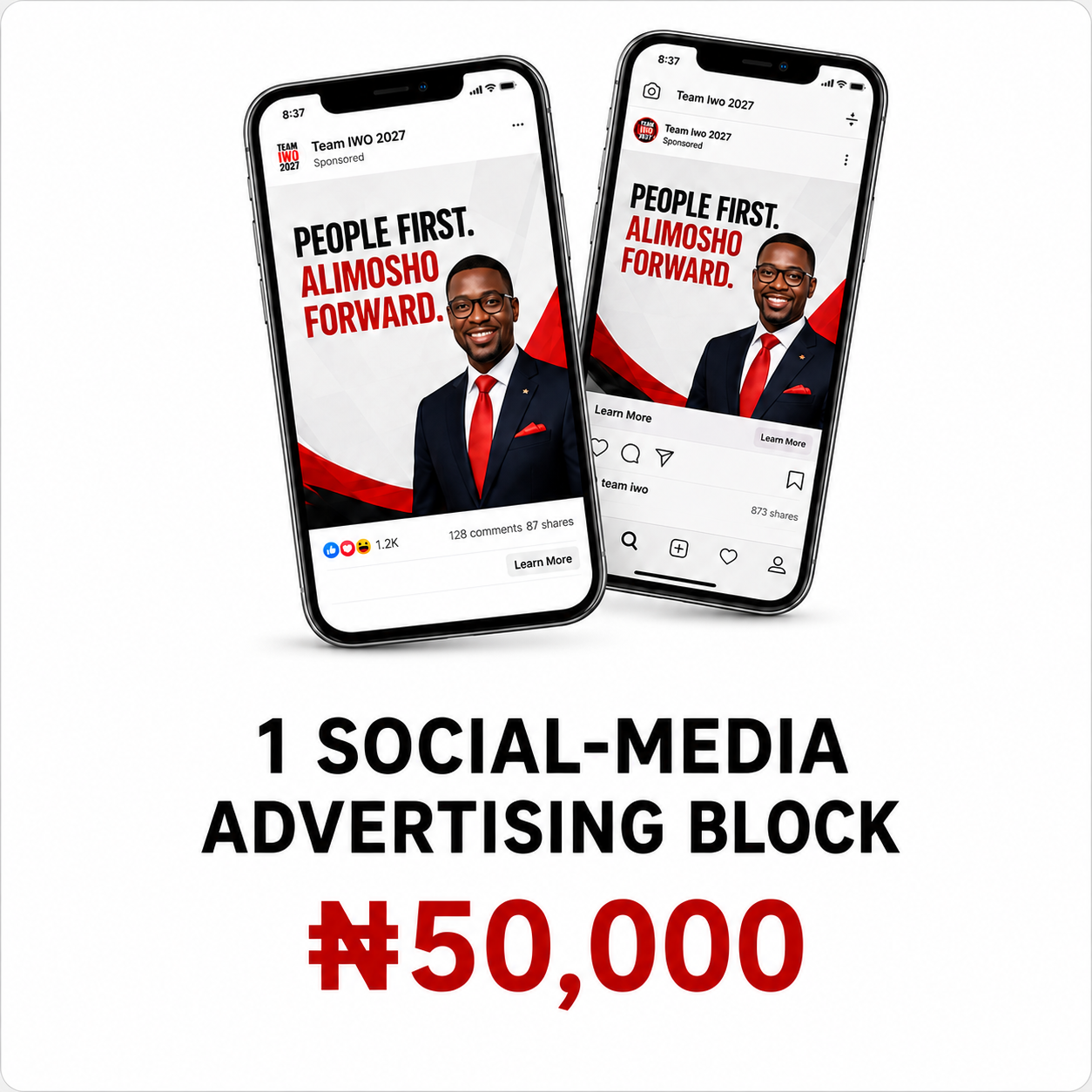 Digital / GOTV Communications